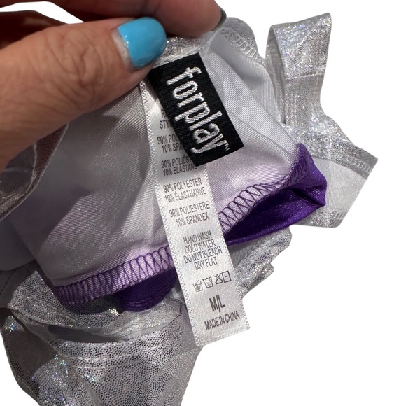 Forplay Purple and White Athletic Set - Picture 12 of 16